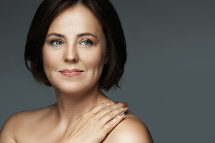 beauttiful woman smiling