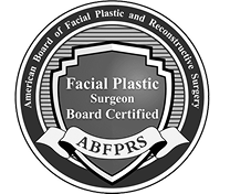 American Board of Facial Plastic and Reconstructive Surgery Board Certified Facial Plastic Surgeon logo