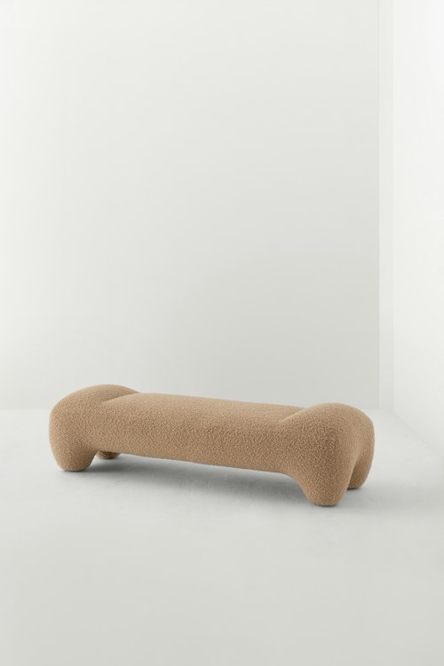 Gummy bench by Faye Toogood