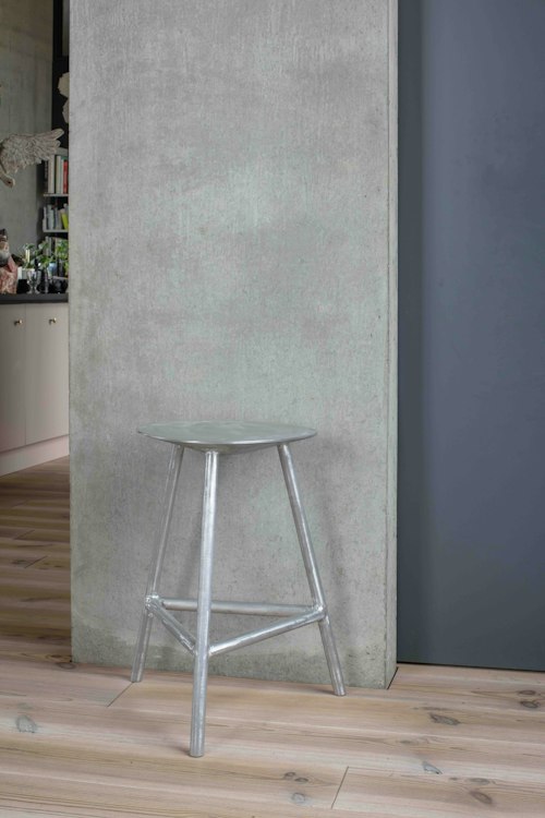 Spade bar stool by Faye Toogood