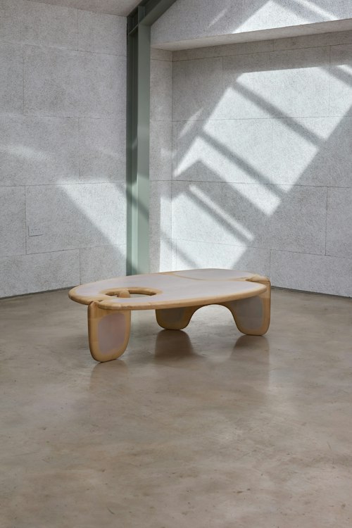 Palette coffee table, Stained by Faye Toogood