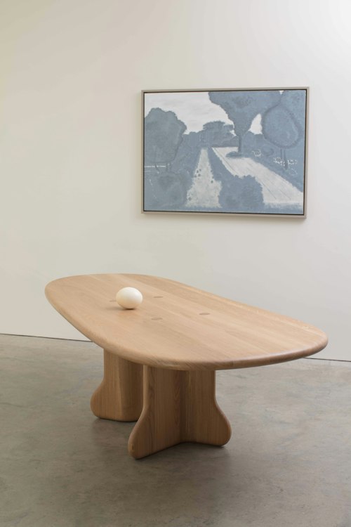Bone dining table by Faye Toogood