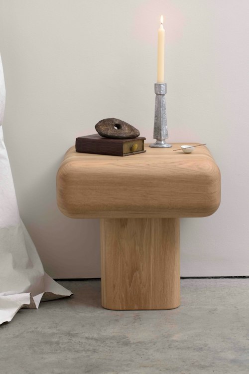 Roll nightstand by Faye Toogood