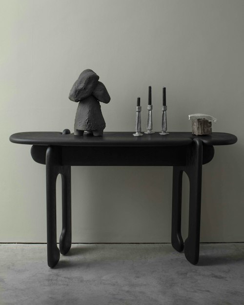 Palette console table by Faye Toogood