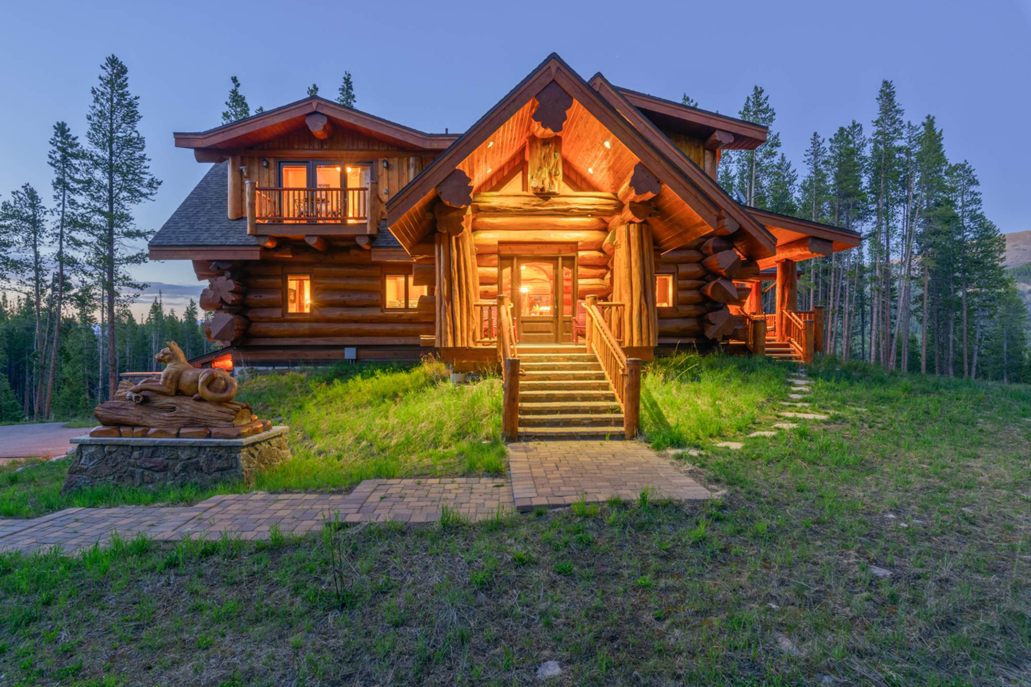 luxury log cabin homes