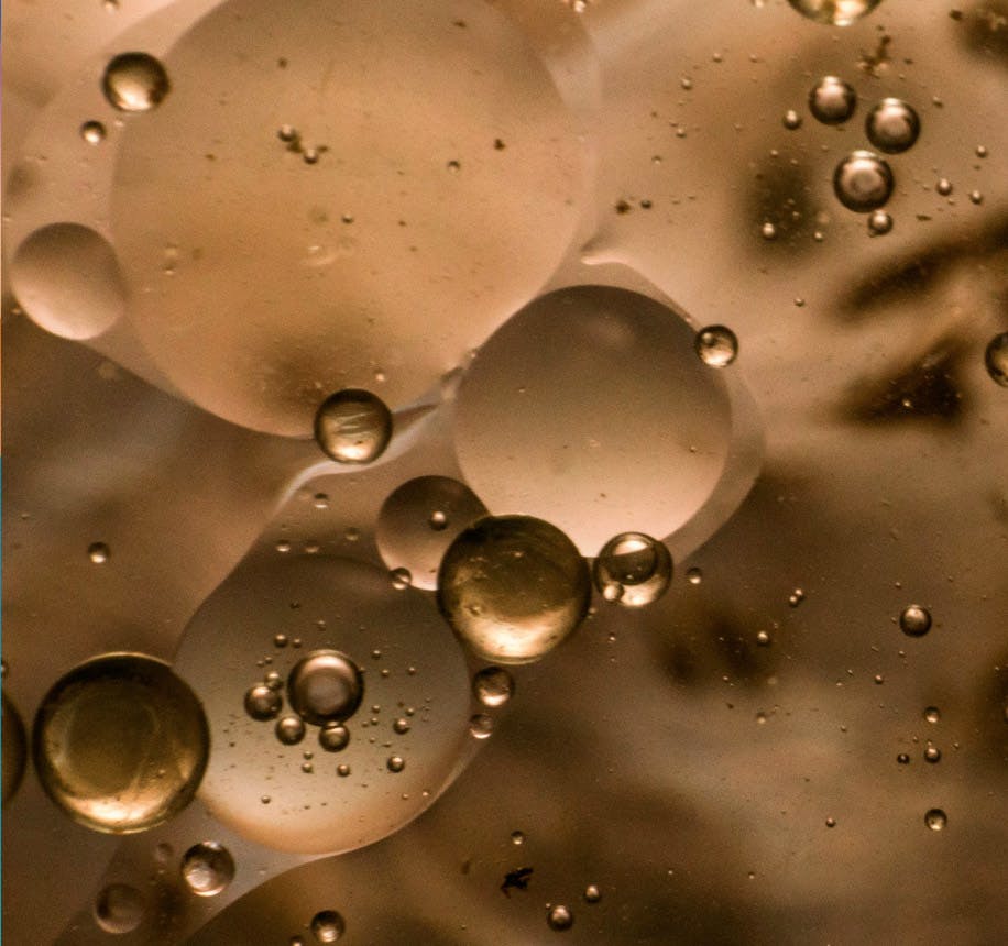 oil droplets