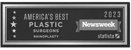 Newsweek Americas Best Plastic Surgeons Rhinoplasty 2023 Award