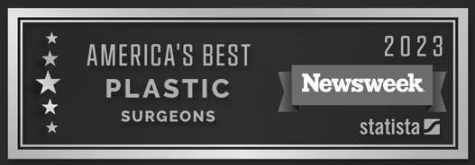 Newsweek America's Best Plastic Surgeons 2023 Award