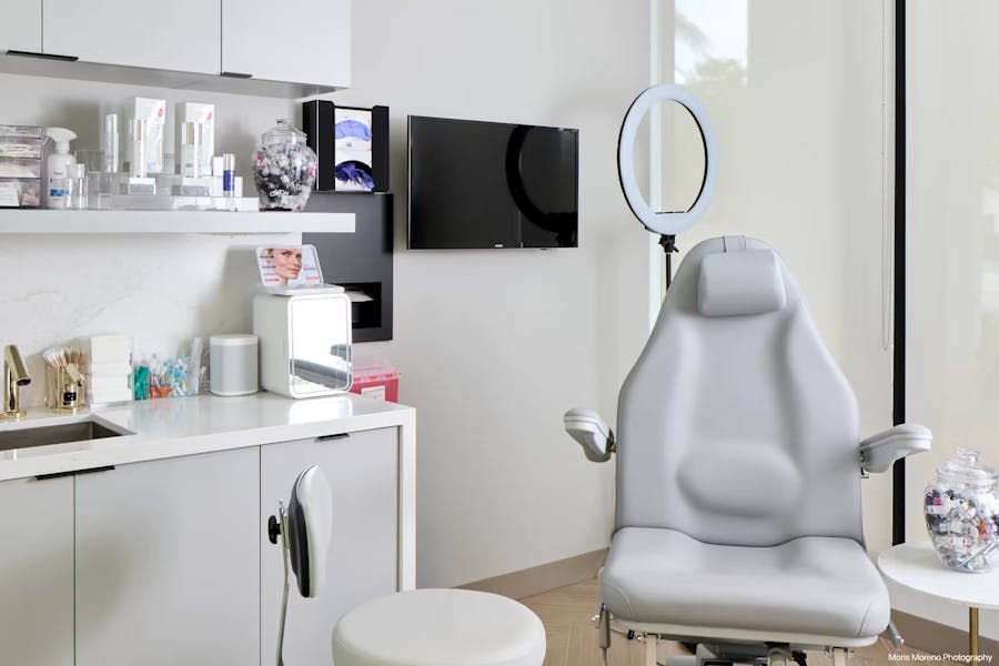 A patient chair