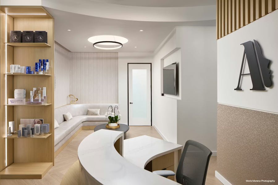 A waiting area