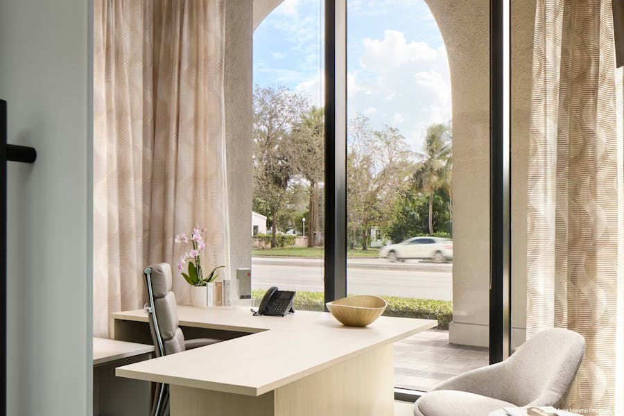 a desk