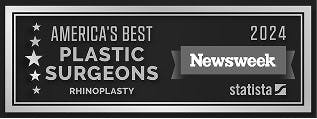 Newsweek America's Best Plastic Surgeons Rhinoplasty 2024 Award