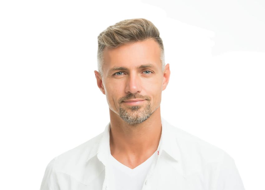 Man smiling