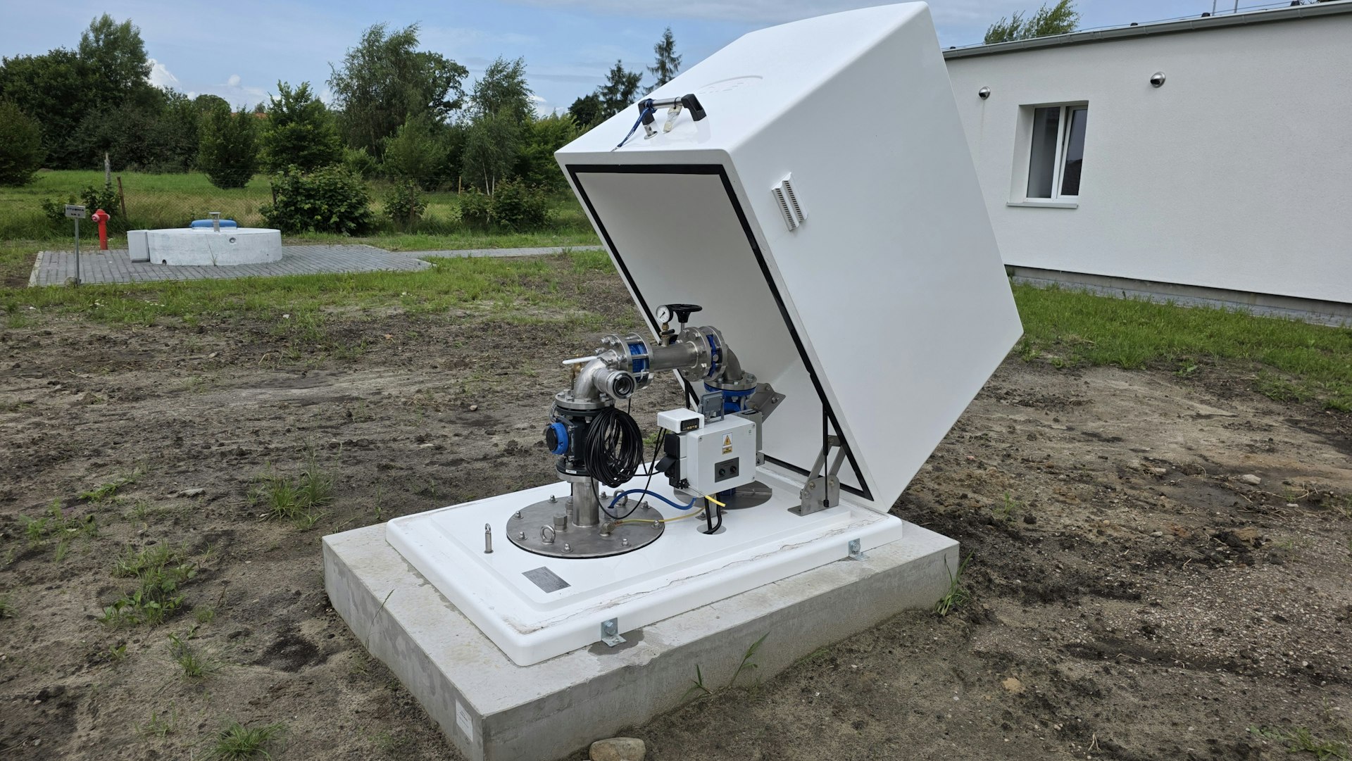 Kompleksowa budowa studni głębinowej z obudową Lange – Gmina Godkowo