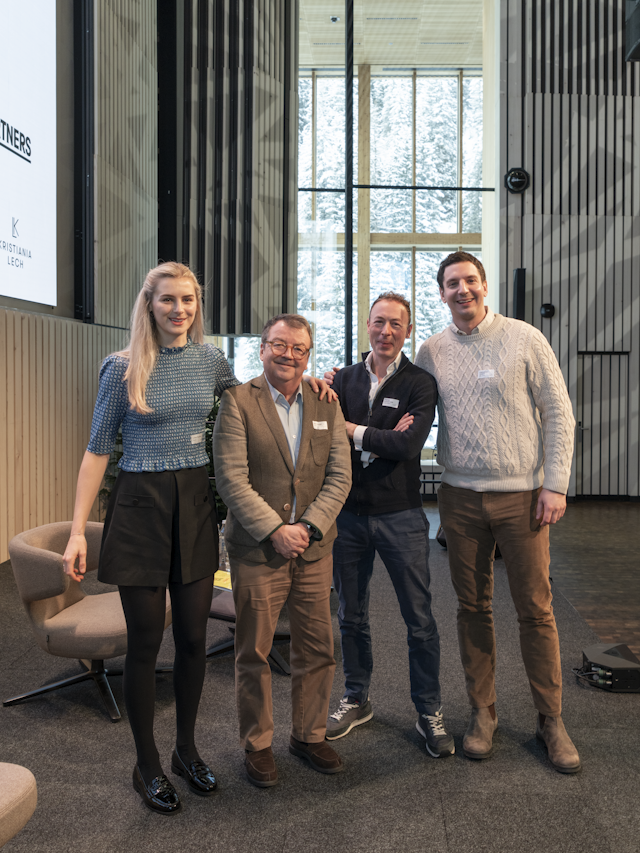 ArlbergWeinberg 2024: Ponikvar, Klinger, Schmitt & Zecevic (c) Gaia Cambiaggi