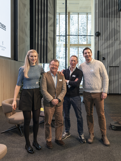 ArlbergWeinberg 2024: Ponikvar, Klinger, Schmitt & Zecevic (c) Gaia Cambiaggi