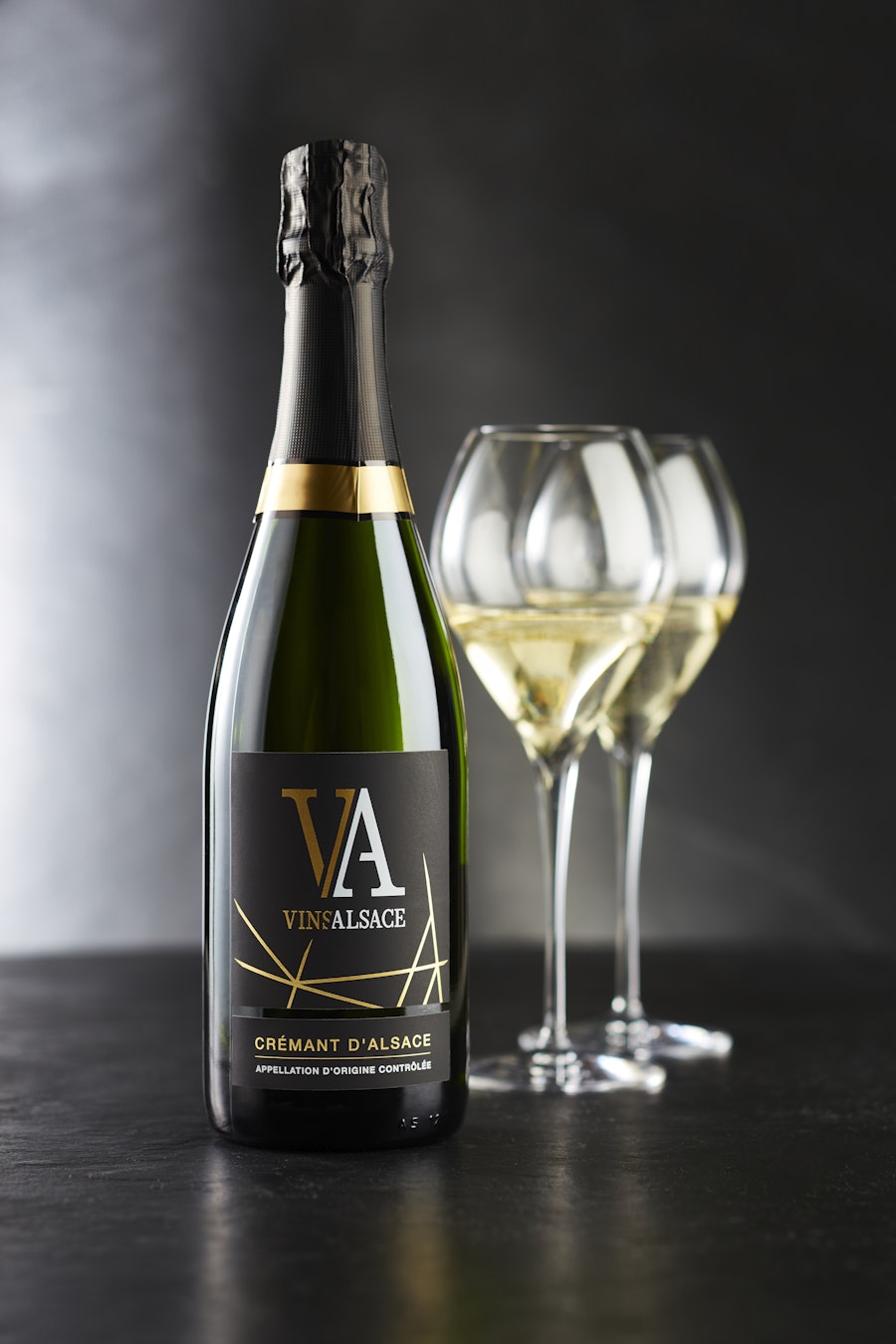 A Glass of Crémant d’Alsace for Lunch Guests