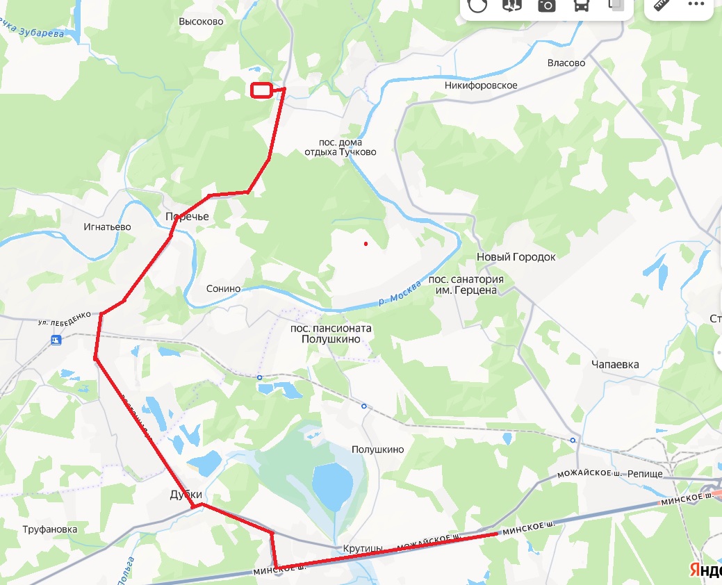 Схема проезда 1