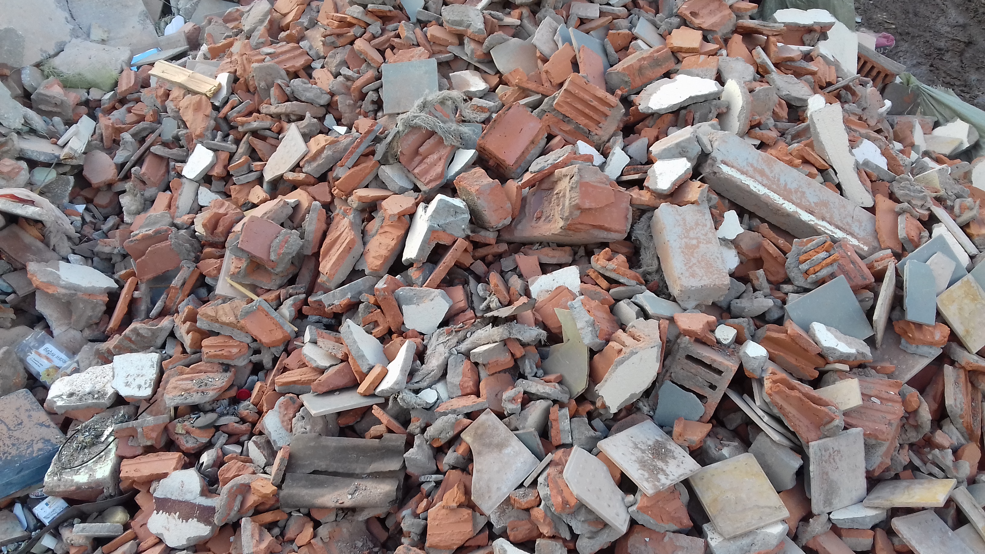 Утилизация строительного мусора (не сортированный)