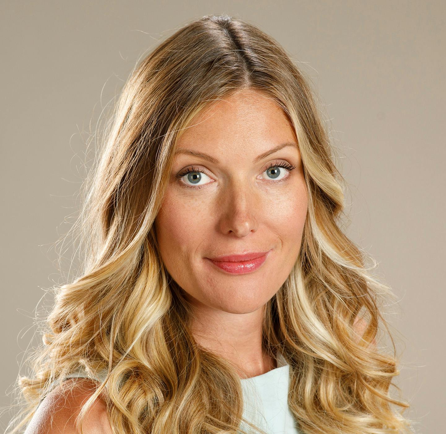 woman smiling