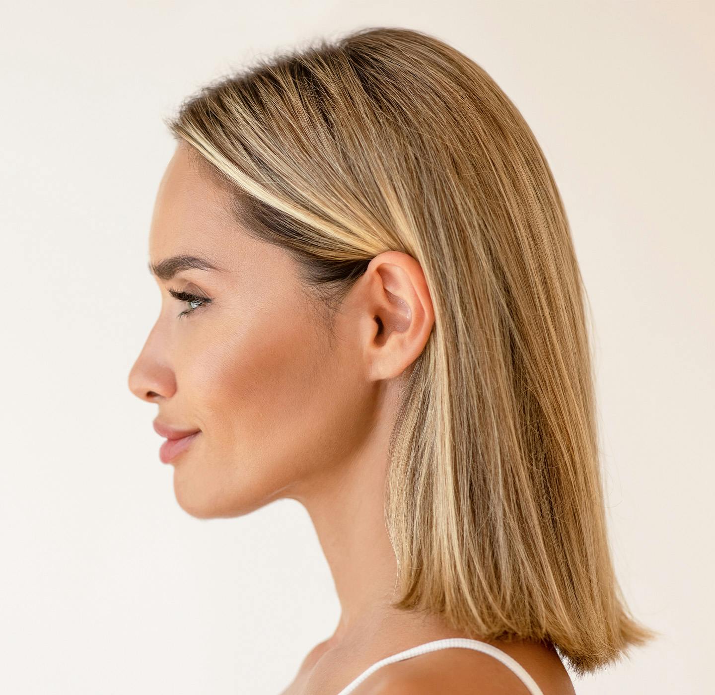Women side profile
