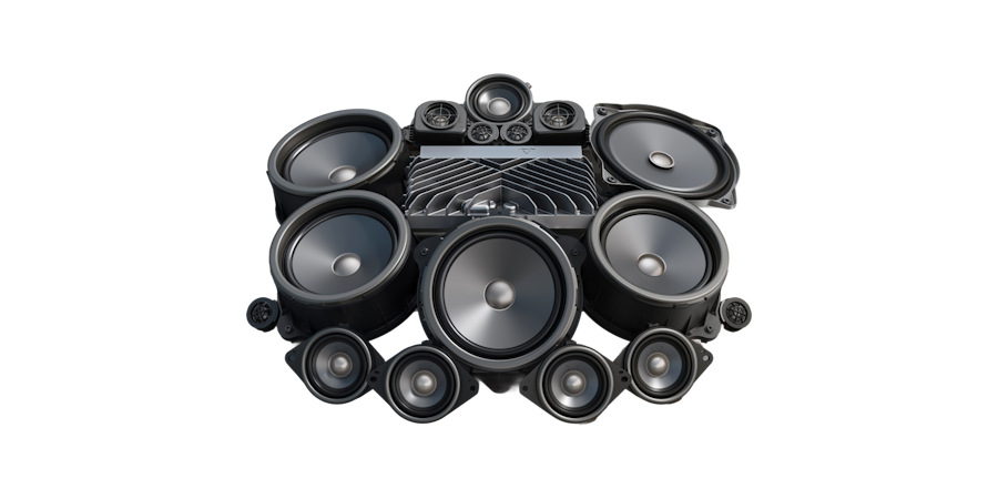 16-Speaker Audio System