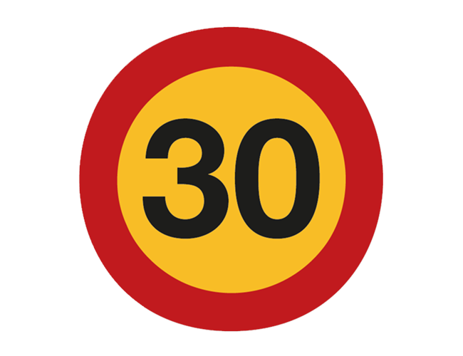 C31 - Hastighetsbegränsning