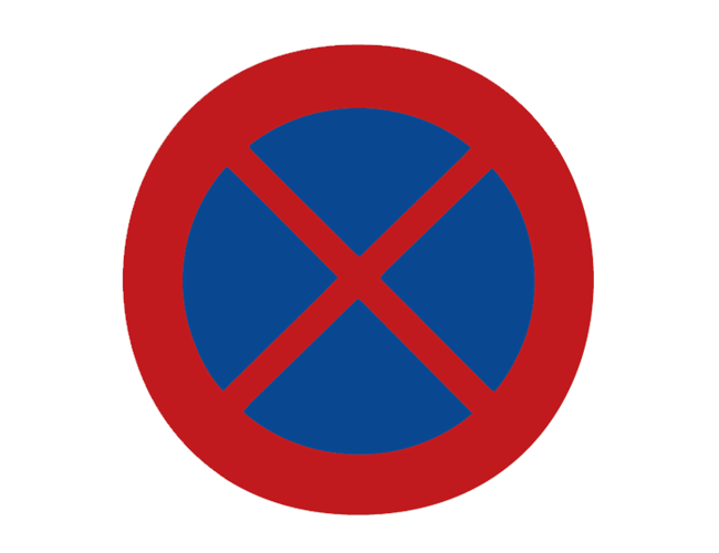 C39 - Förbud mot att stanna och parkera fordon