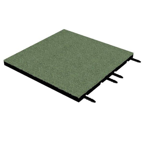 Gummiplatta Lek Fallhöjd 1,0 m EPDM