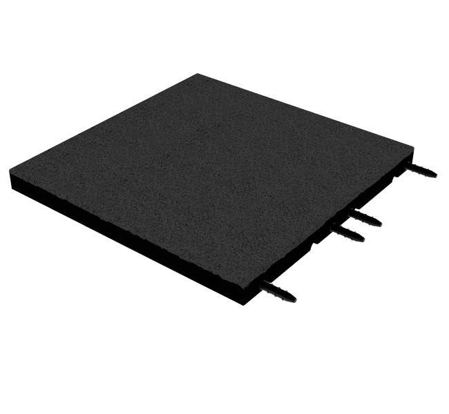 Gummiplatta Ljudabsorberande t=43 mm