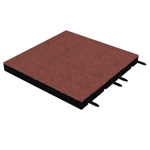 Gummiplatta Lek Fallhöjd 1,6 meter