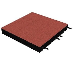 Gummiplatta Lek Fallhöjd 2,3 m EPDM - bild 2
