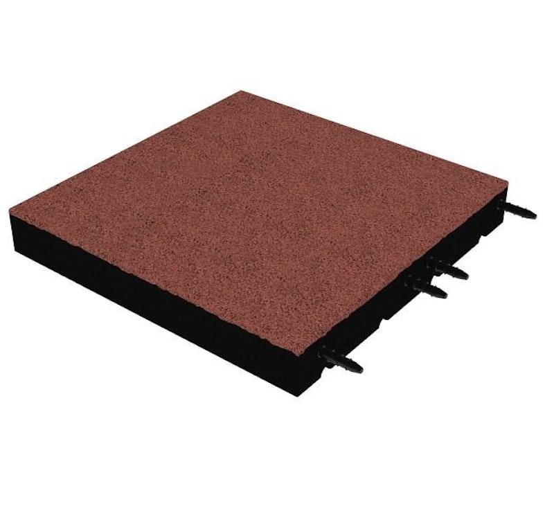 Gummiplatta Lek Fallhöjd 2,3 meter - bild 2