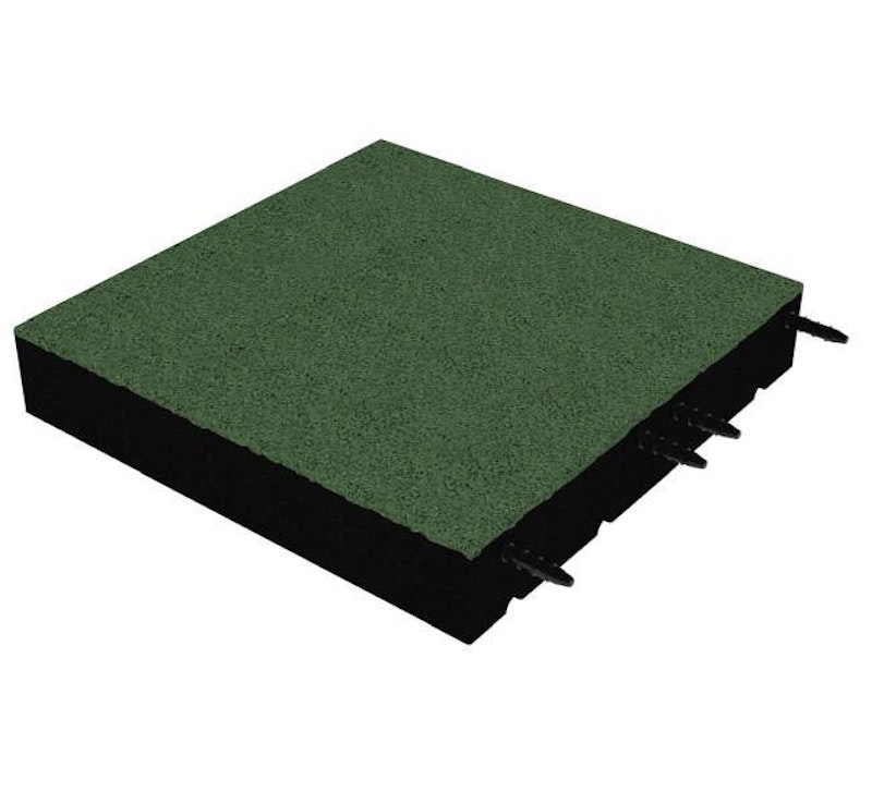 Gummiplatta Lek Fallhöjd 2,6 meter