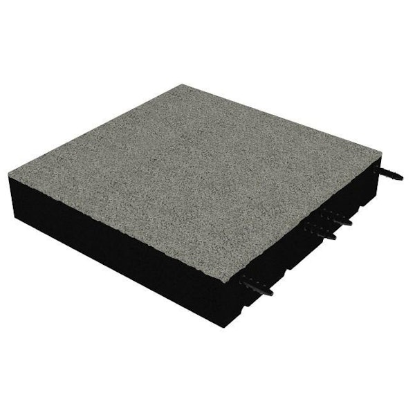 Gummiplatta Lek Fallhöjd 3,0 meter