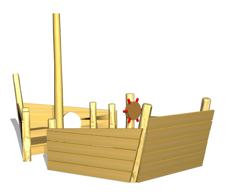 Lekbåt i Robinia (LEK3001R) - bild 2