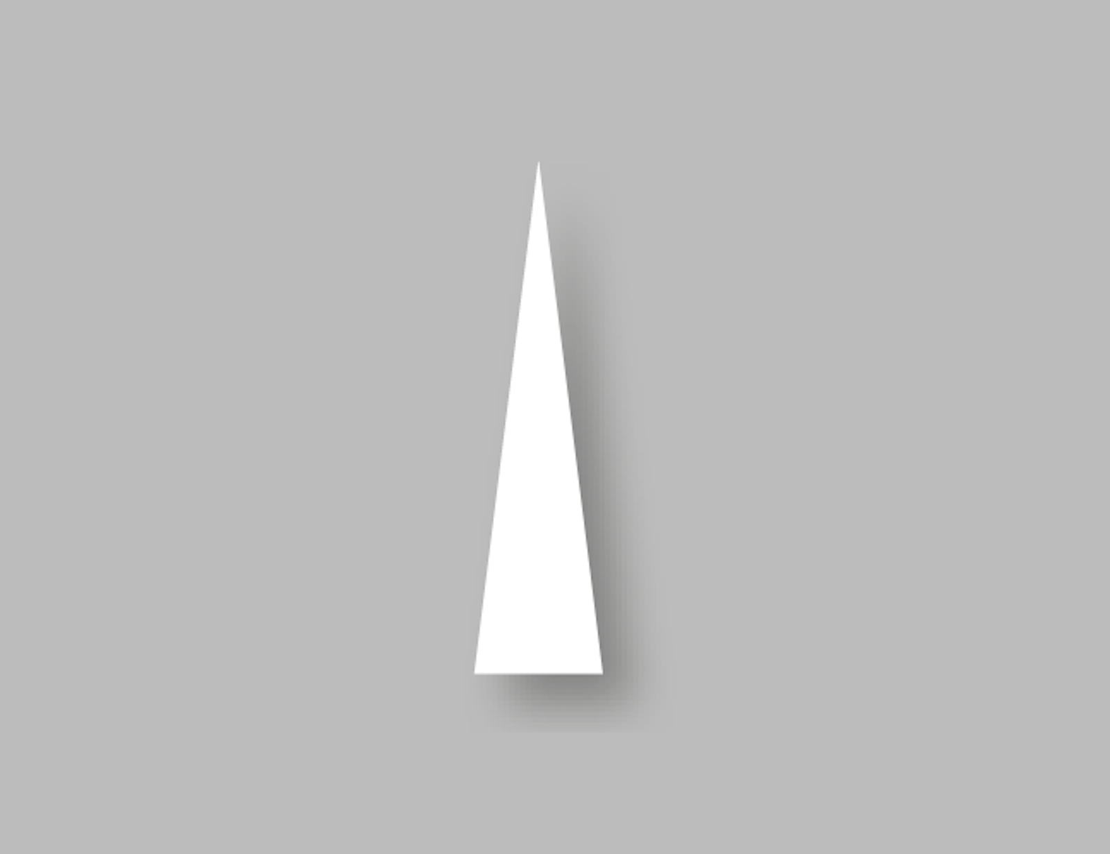 Pilhuvud - rak (5m pil)