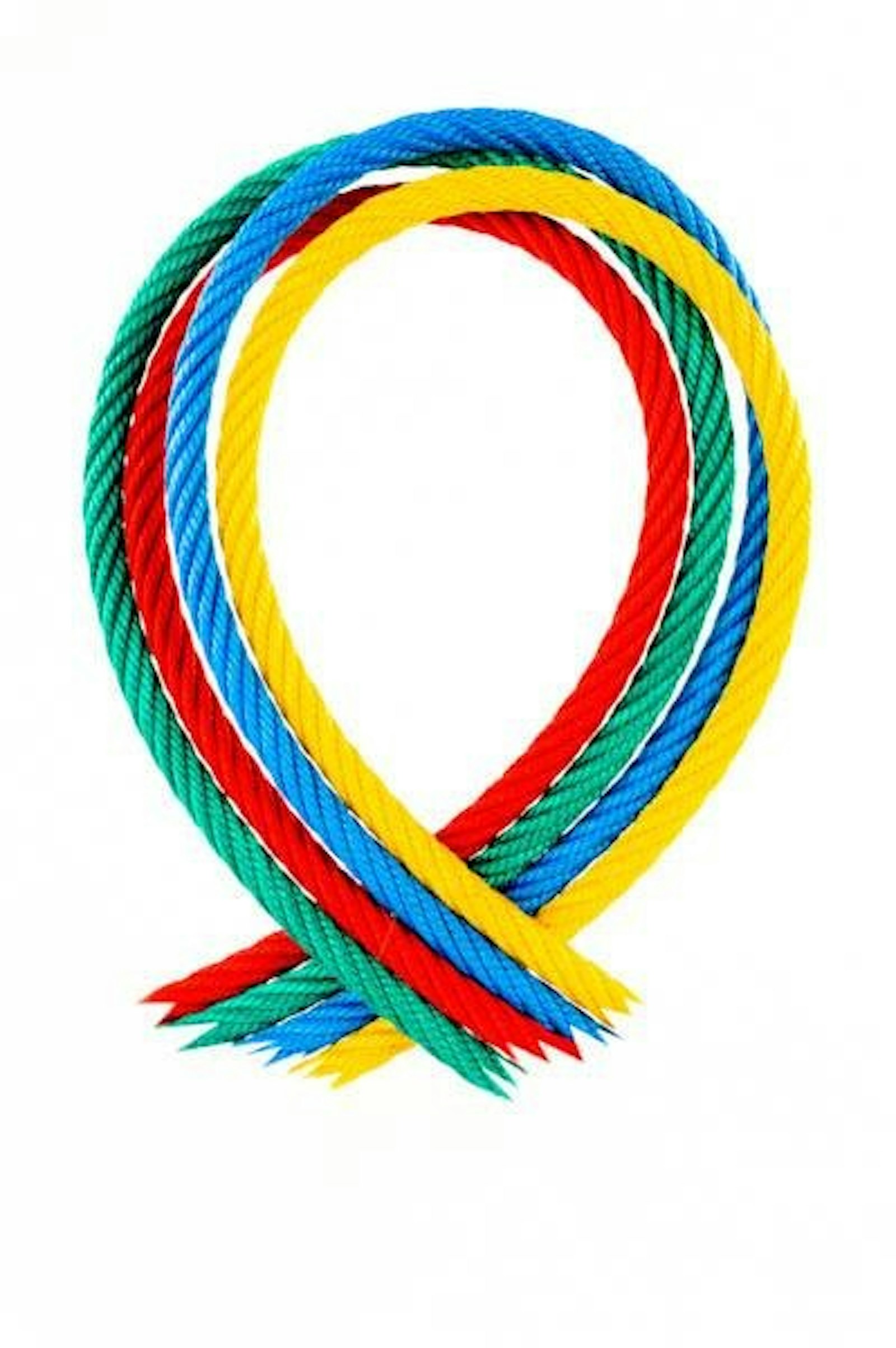 Polypropenrep med stålkärna