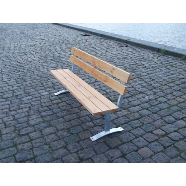 Vila 3510 Bänk m ryggstöd