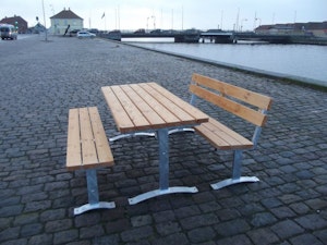 Vila 3510 Bänk m ryggstöd - bild 3