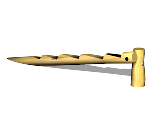 Balansbom (lutande) med steg 22 - bild 1