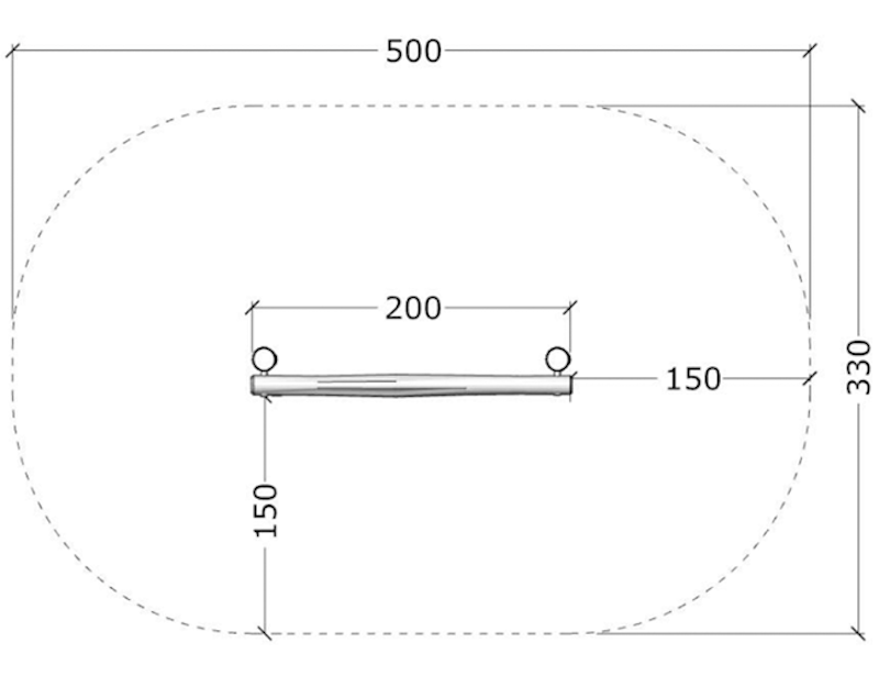Balansbom (rak) x1 - två storlekar (YLEK31950) - bild 4