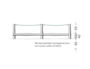 Balansbom med rep x2 (YLEK31956) - bild 4
