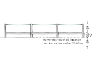 Balansbom med rep x3 (YLEK31952) - bild 4