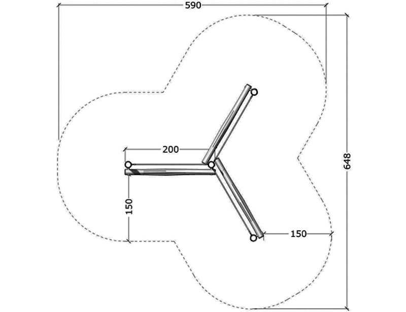 Balansstjärna med rep (YLEK31961) - bild 2