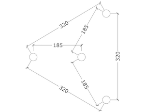 Balansstjärna med rep (YLEK31961) - bild 3