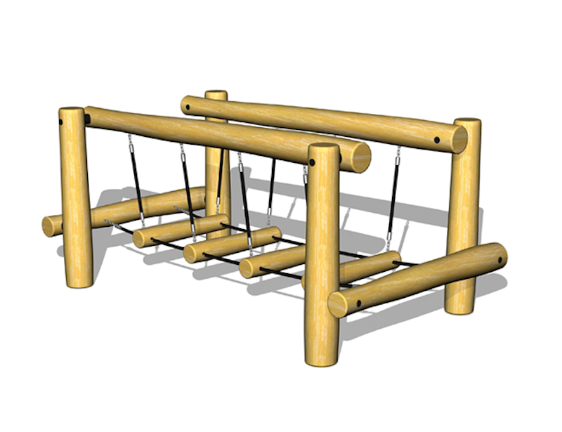 Hängbro med bommar - två storlekar (YLEK31946) - bild 2