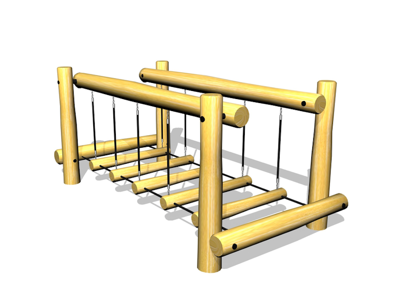 Hängbro med bommar - två storlekar (YLEK31946) - bild 6