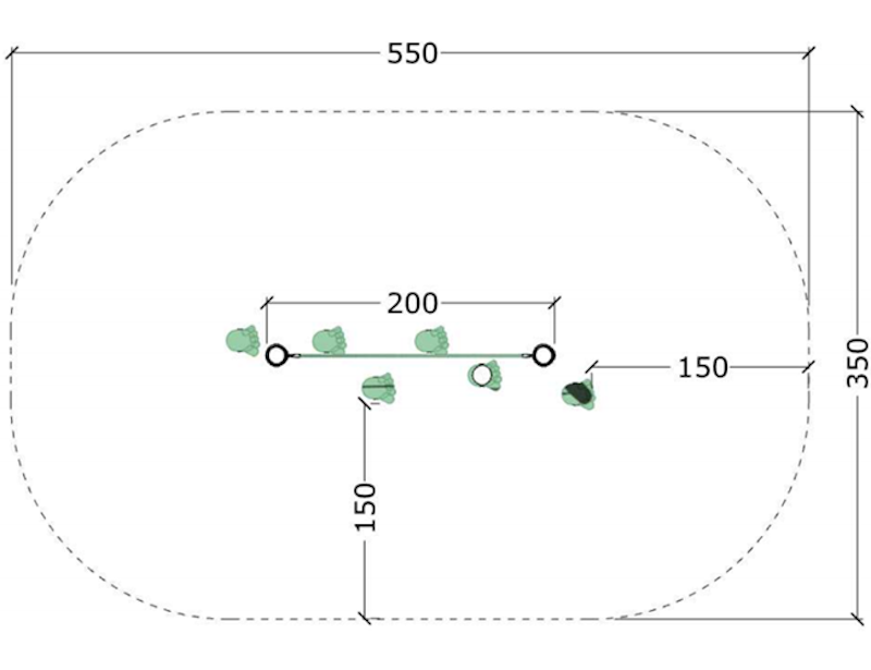 Björnfötter och rep [2928-N] - bild 2