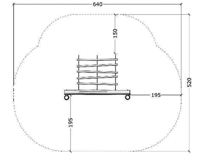 Klätterträd upp-och-ner (LEK3526) - bild 3